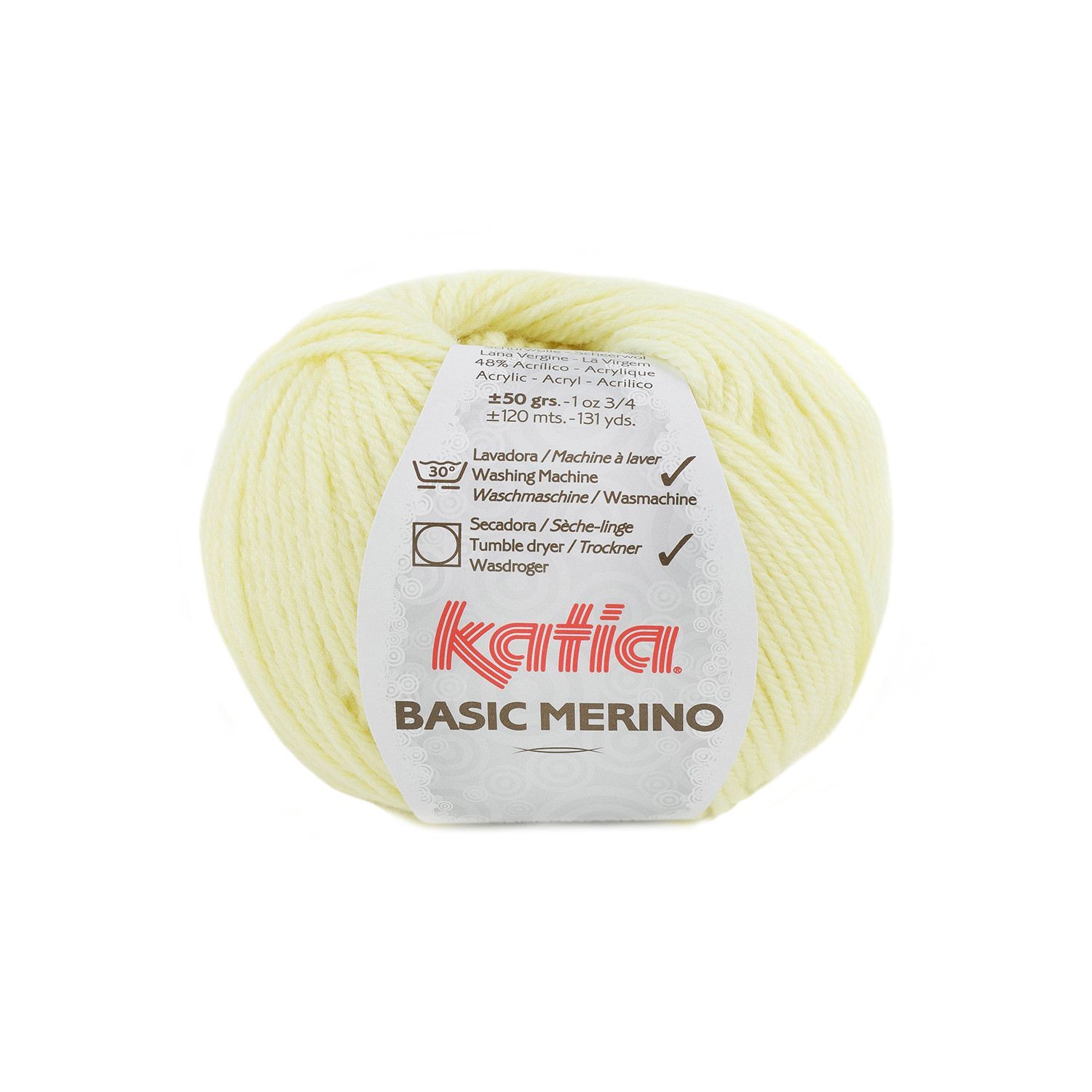 Basic Merino by Katia - Pollito (84) - 50 g / approx. 120 m Wool