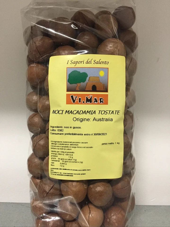 Noci Macadamia In Guscio 2,5 kg