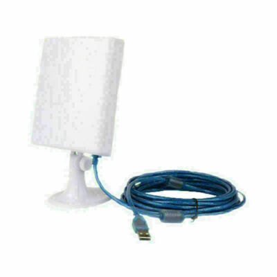 WiFi Antenne 2000M Long Range Wireless Booster Amplifier USB LAN Adapter 5mKabel