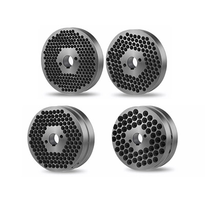 Fit for Animal Feed Pellet Mill | 3-6mm Grinder Disc Plate | Cast Iron