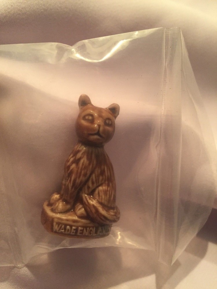 Wade Whimsies Cat Figurine Pet Shop Series New In Bag