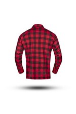 Camisa Casual Manga Larga Cuadros Para Hombre Jeanious