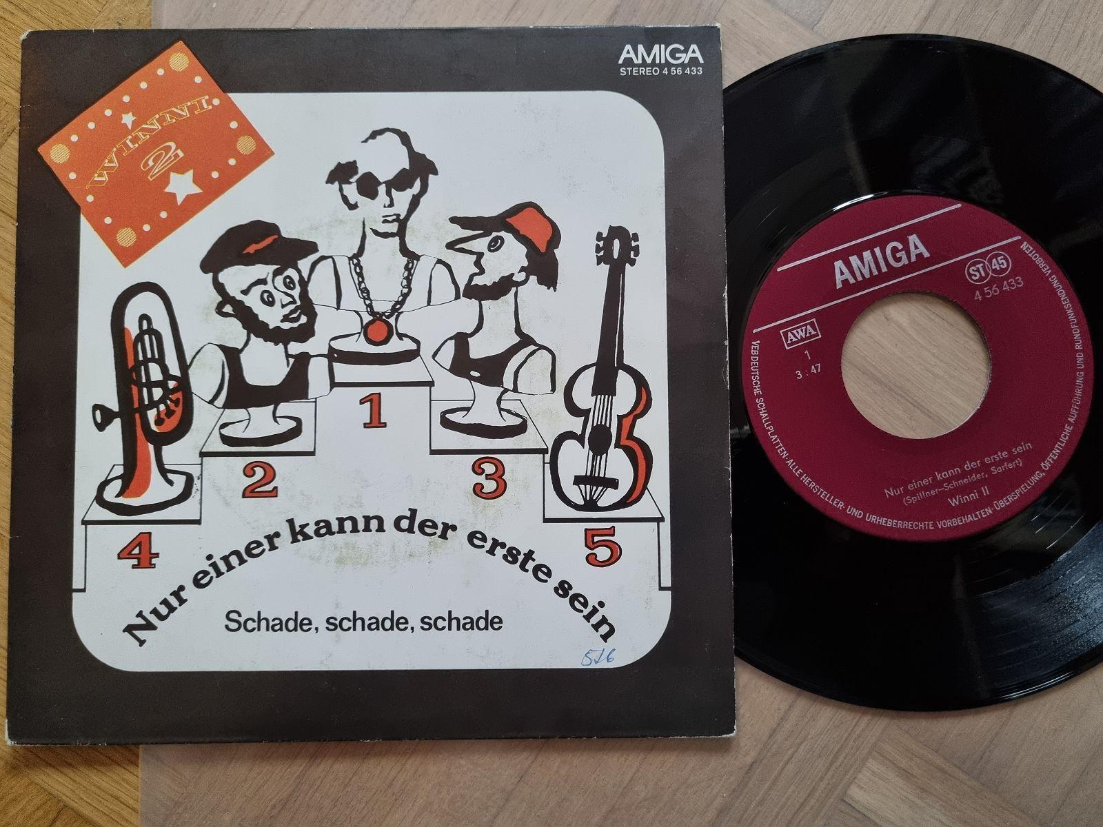 7"" Single Winni II - Nur einer kann der erste sein Vinyl Amiga