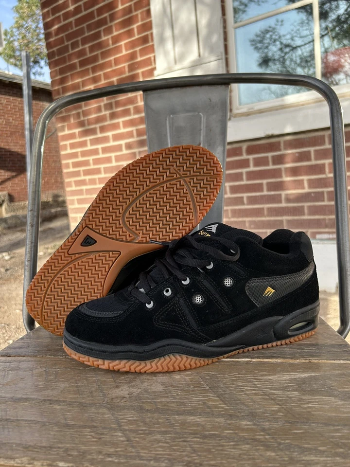 Zapatos de Skateboarding Emerica Chris Senn Pro 1999 De Colección Raros Nuevos Sk8 Grial Foto 2 de 4