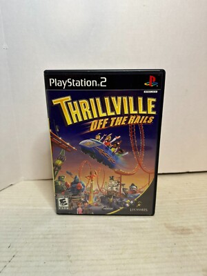 Thrillville: Off the Rails (Sony PlayStation 2, 2007) Complete Used Tested