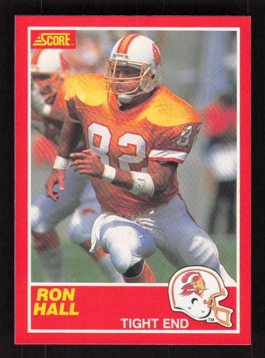 1989 Score #126 Ron Hall Rookie Tampa Bay Buccaneers
