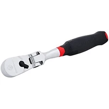 CRAFTSMAN V-SERIES Ratchet, 3/8 Inch Drive, 96-Tooth, Flexible Head Comfort Grip