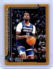 2025-26 Topps #109 Naz Reid Gold #/2025