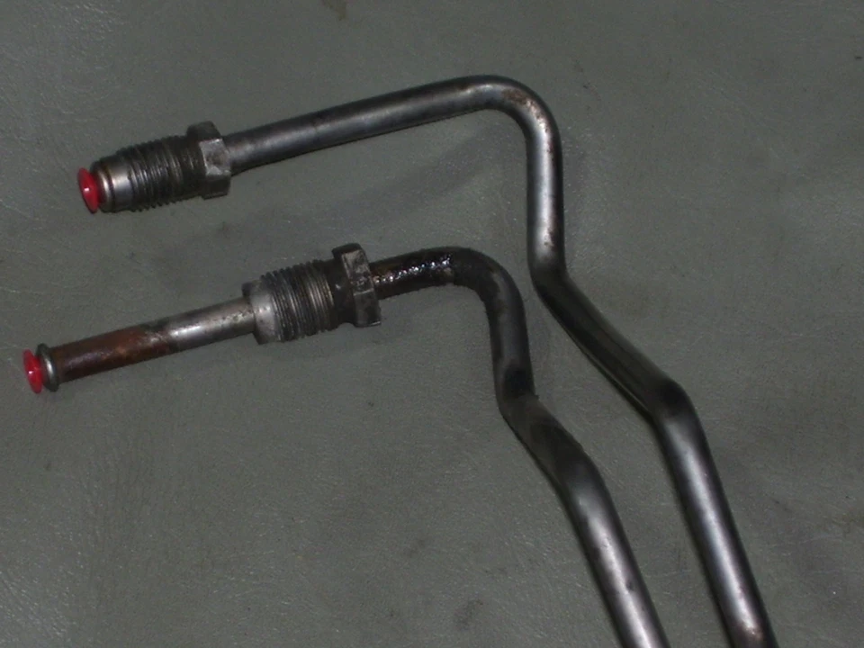 OEM 2002 BMW 745i automatic transmission cooler line pipe hoses 675303903 Foto 3 de 4