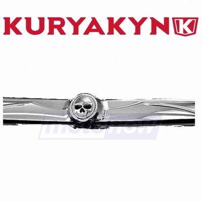 Kuryakyn Zombie Emblem for Windshield Trim for 2009-2013 Harley Davidson yh