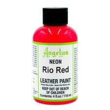 Angelus Neon Acrylic Leather Paint 4 Ounces Pic-a-color