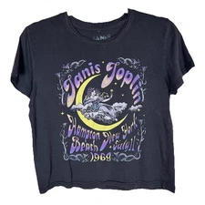 Janis Joplin Womens Sz S 1969 Hampton Retro Band  Baby t-shirt Graphic Music