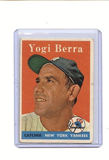 1958 Topps Yogi Berra New York Yankees #370 🚀⚾️🚀 G/G+