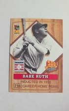 2001 Topps Post 500 Home Run Club - Babe Ruth #1