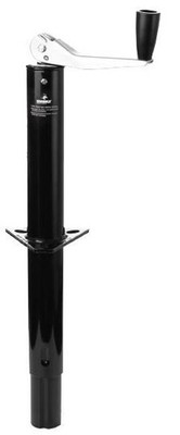 Husky Towing Man Top Wind Jack 5000 Cap Bolt-On or Weld-On Mnt Painted Black