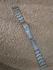 Rolex Vintage Uomo Oyster Rivet 7205 Cinturino Acciaio Inox Numero 60 Estremità