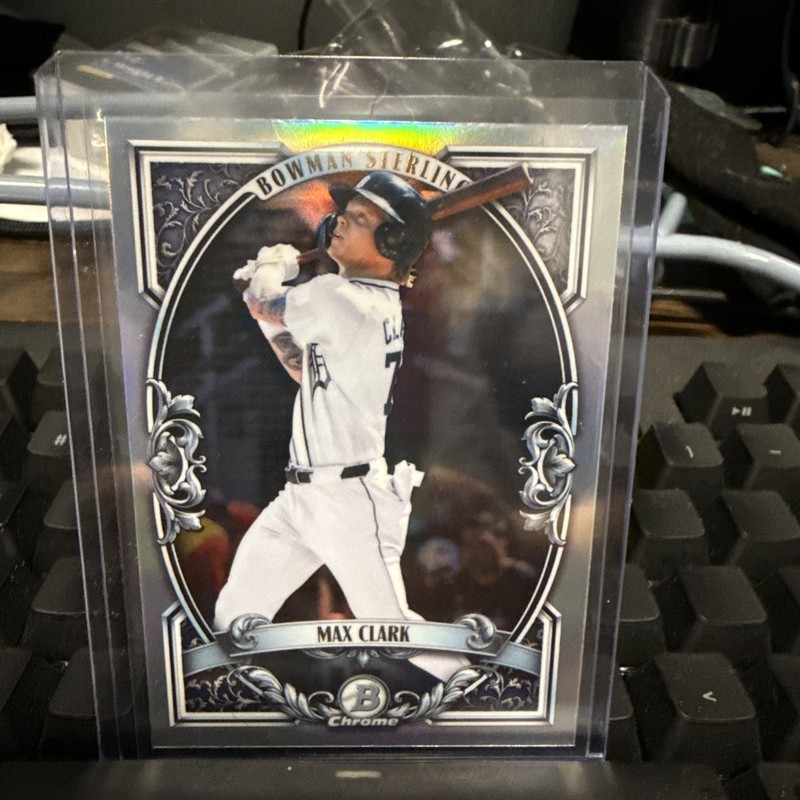 2026 Bowman Chrome Bowman Sterling BST-5 Max Clark, Detroit Tigers