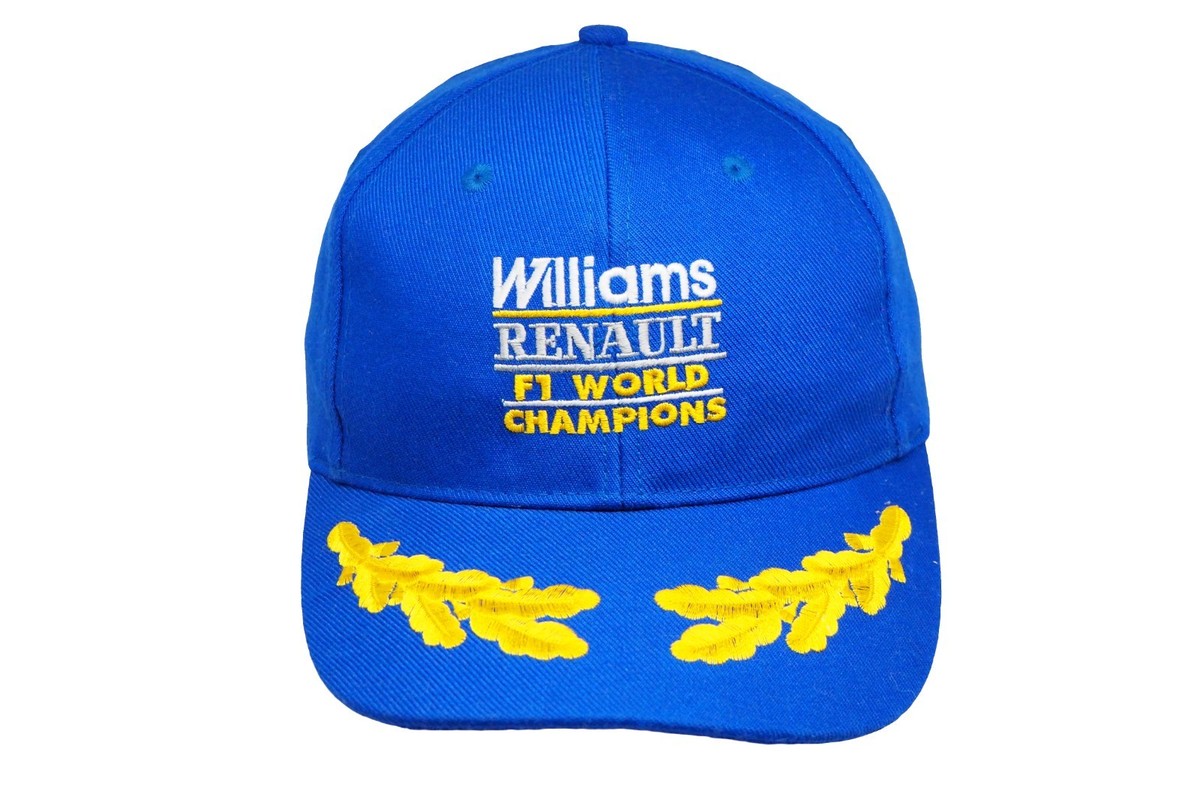 Vintage Williams Renault F1 Racing Team Cap 90s hat Sport World