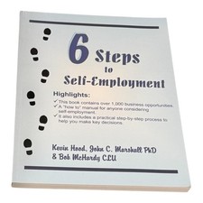 6 Steps to Self-Employment Kevin Hood Marshall McHardy Business Guide Paperback