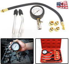 Us Car Bicycle Diesel Engine Cylinder Compression Pressure Tester Gauge Test Kit Us Car Bicycle Diesel Engine Cylinder Compression Pressure Tester Gauge Test Kit