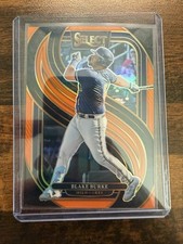 2025 Select Orange Blake Burke /49 Brewers