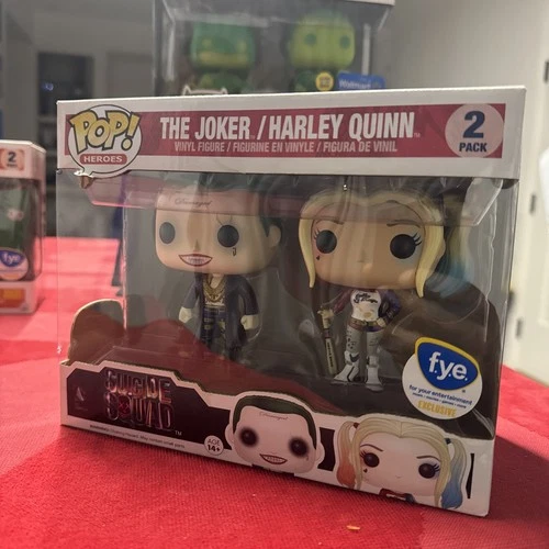 Funko Pop! Suicide Squad Series - The Joker & Harley Quinn Vinyl Figures 2 Pack 