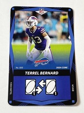 2024 UNO Elite Football Blue #020 - Terrel Bernard - Buffalo Bills