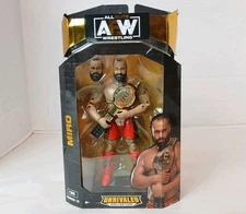 NEW AEW Unrivaled Collection Series 10 Miro #85 Wrestling Action Figure Jazwares