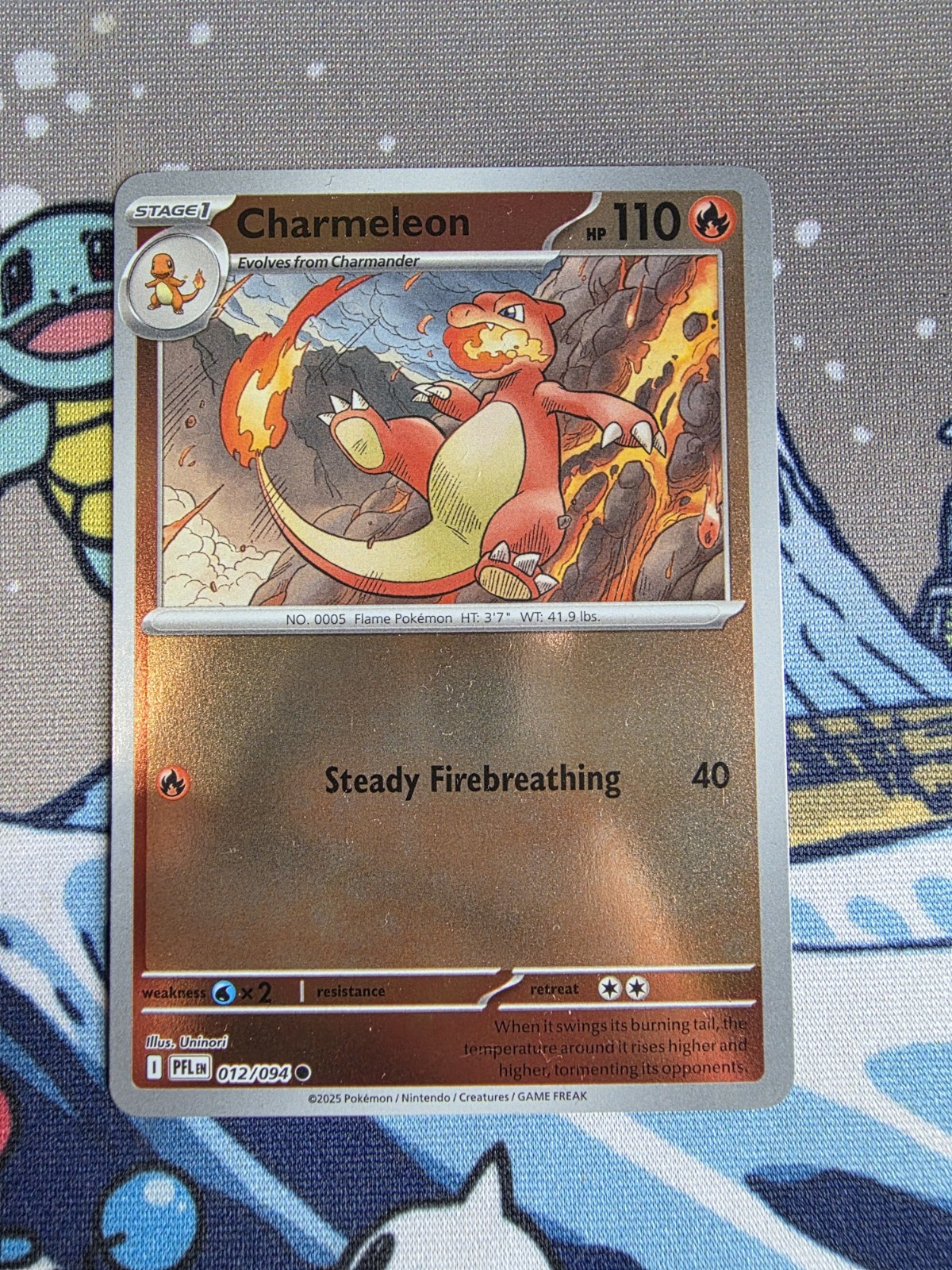 Charmeleon 012/094 Me02: Phantasmal Flames Reverse Holo