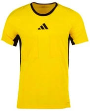 Adidas Aeroready Soccer Referee 24 Jersey Yellow Spark - Medium Women REF 24