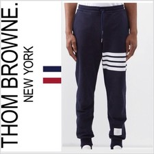 Thom Browne Classic Loopback 4-Bar Sweatpants   Iconic Varsity Luxe Size 4