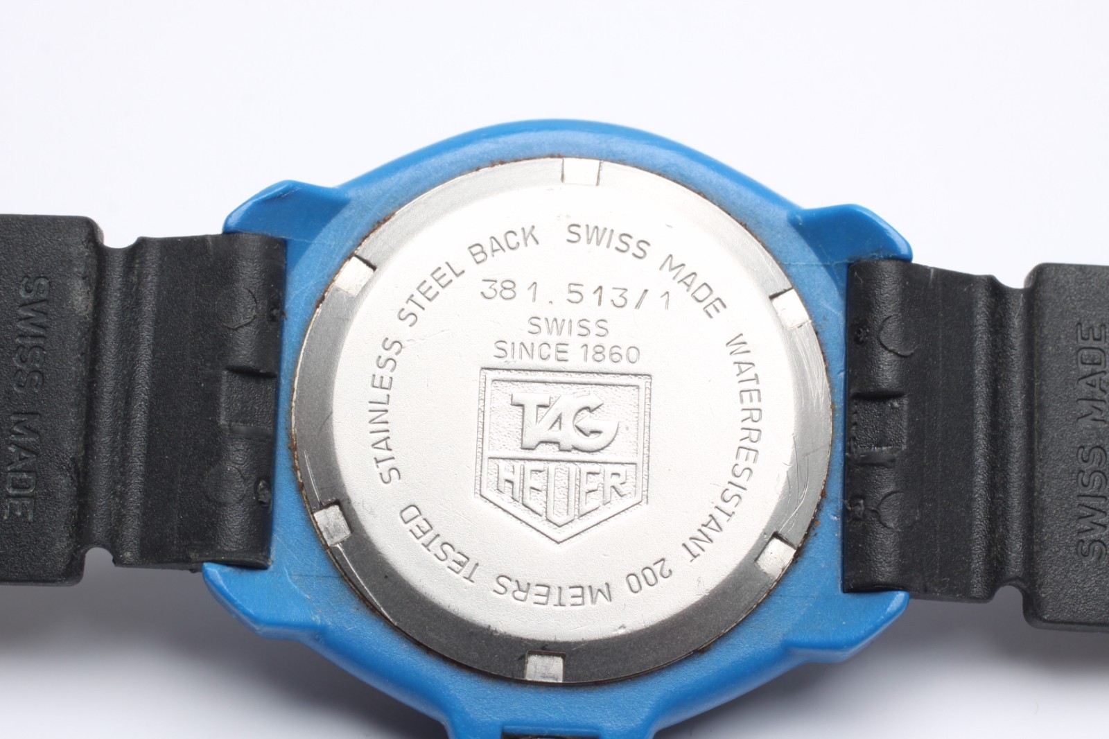 [EXC+5] TAG HEUER Formula 1 381.513/1 35mm Blue Dial Mens Quartz Watch JAPAN