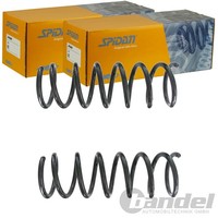 2X Spidan Fahrwerksfedern Satz Hinten Passend FÜR Volvo V70 Links+Rechts | 87560