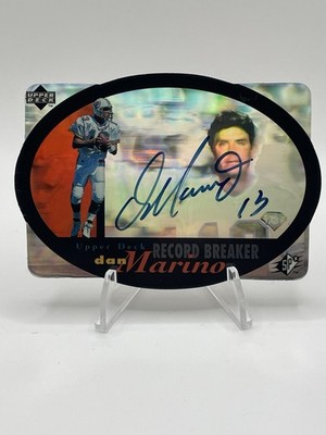 1996 SPx Dan Marino Record Breaker Dan Marino (Autographed) Auto