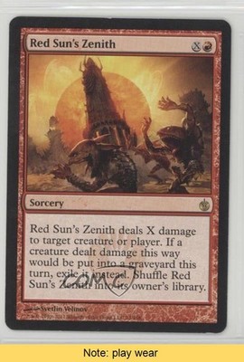Red Sun's Zenith Magic: the Gathering Mirrodin Besieged #74 READ 0e3