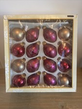Garden ridge Glass Ornament Set - 16 Pieces