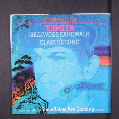 TOMITA: golliwog's cakewalk / clair de lune RCA 7'' Single 45 RPM