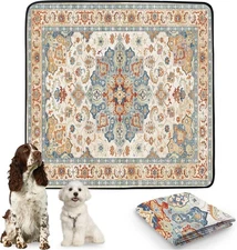 PatiencET Washable Pee Pads for Dogs Cat Litter Mat 72'' x 72"