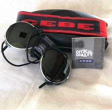 CEBE 490 4000 Walter Cecchinel Sunglasses, France with original case and booklet