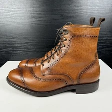 Taft Gladiator Boots size US 12 - Brown Leather - British Maden Dainite Sole