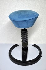 ergonomischer Aeris Swopper Bürohocker Bürostuhl blau hellblau gepolstert