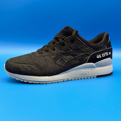 Asics Gel-Lyte III Made in Japan Black Denim Mid Grey H7ZNQ-9690 Size 9.5