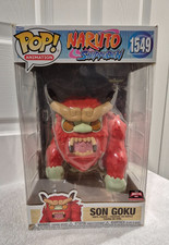 Figura Vinilo Funko POP 1549 Naruto 10" Son Goku Edición Limitada Exclusiva.LEER