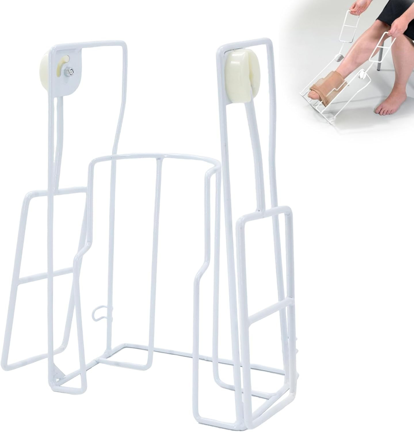 Ausilio Professionale per Calzature Compressive con Manici Regolabili