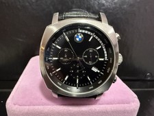 Orologio Cronografo Uomo BMW Acciaio Inox - Cinturino Pelle