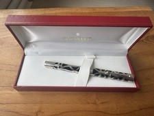 Sheaffer Nostalgia 800 Sterling Silver Overlay Fountain Pen - 18K Nib USA