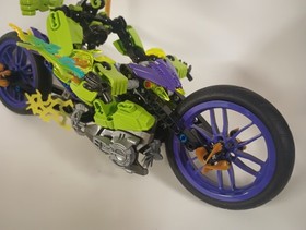 LEGO HERO Factory Speeda Demon 6231 Incomplete 