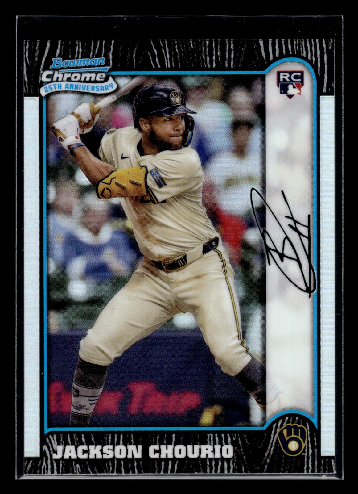 2024 Bowman Chrome - 1999 Bowman Chrome 25th Anniv Jackson Chourio #BC25-14 (RC)