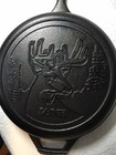 LODGE Wildlife Series 10" Cast Iron Deer Skillet Fry Pan — photo 3