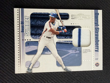 2004 Donruss Timelines Darryl Strawberry Boys Of Summer Jersey #9 GU 2-Color
